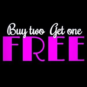 Buy one get one free!!!!